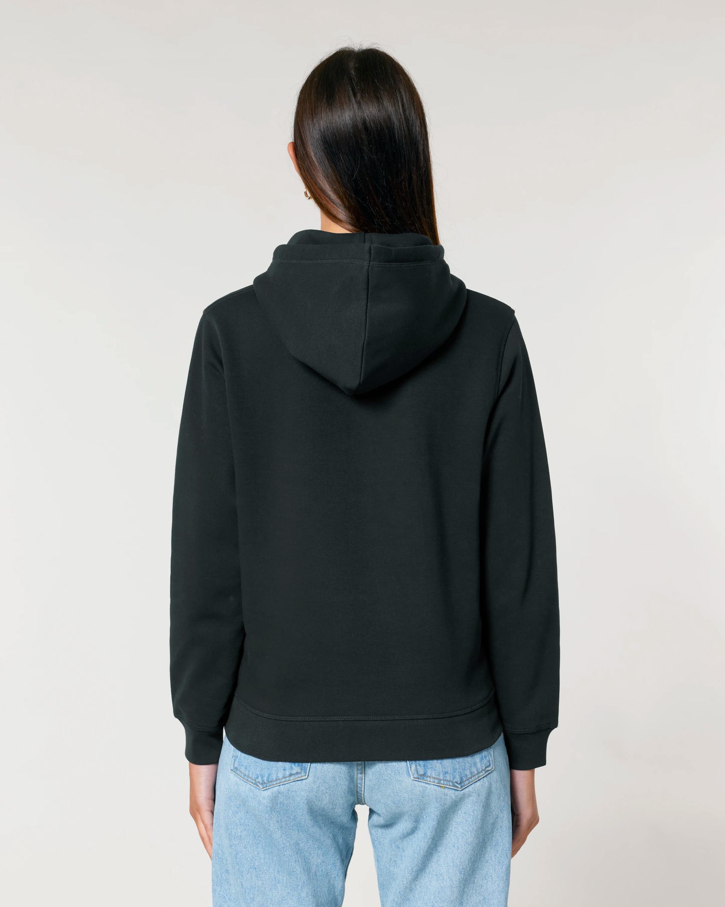 SOLD OUT - BUY 1, GIFT 1: 'MATTE BLACK' NAP HOODIE - ORGANIC COTTON, MEDIUM WEIGHT, MEDIUM FIT, PRINTED LOGO