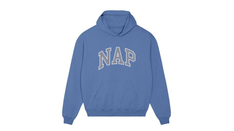HEAVYWEIGHT O.G. NAP HOODIE | BAGGY FIT | ORGANIC COTTON | EMBROIDERED LOGO | UNISEX