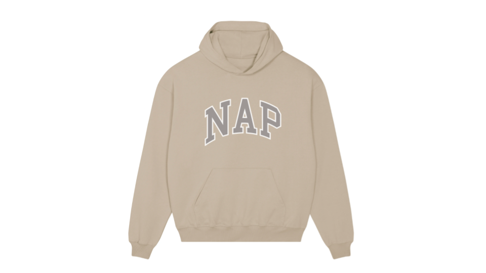 HEAVYWEIGHT O.G. NAP HOODIE | BAGGY FIT | ORGANIC COTTON | EMBROIDERED LOGO | UNISEX