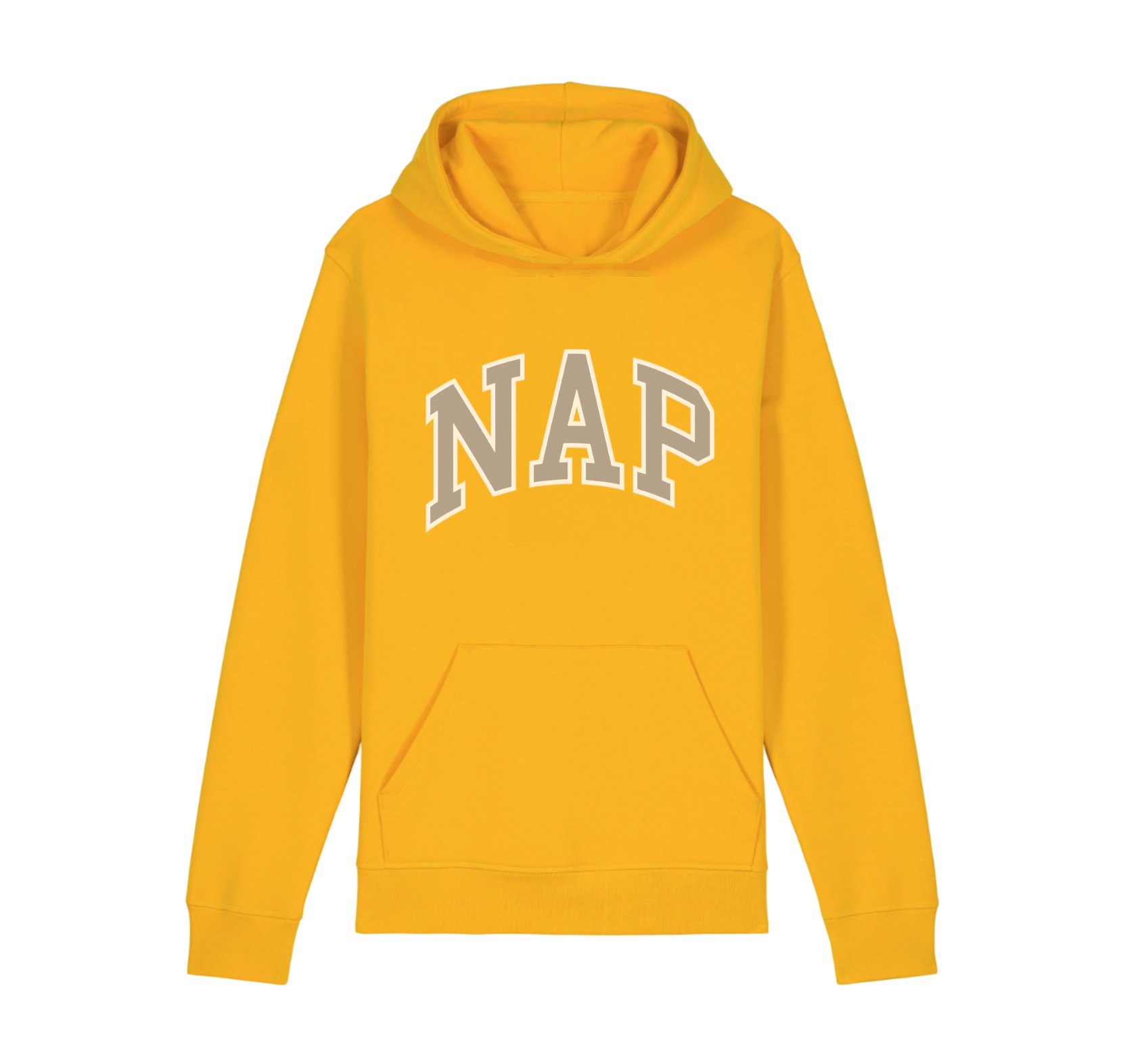 LIGHTWEIGHT NAP HOODIE MEDIUM FIT ORGANIC COTTON EMBROIDERED LOGO UNISEX