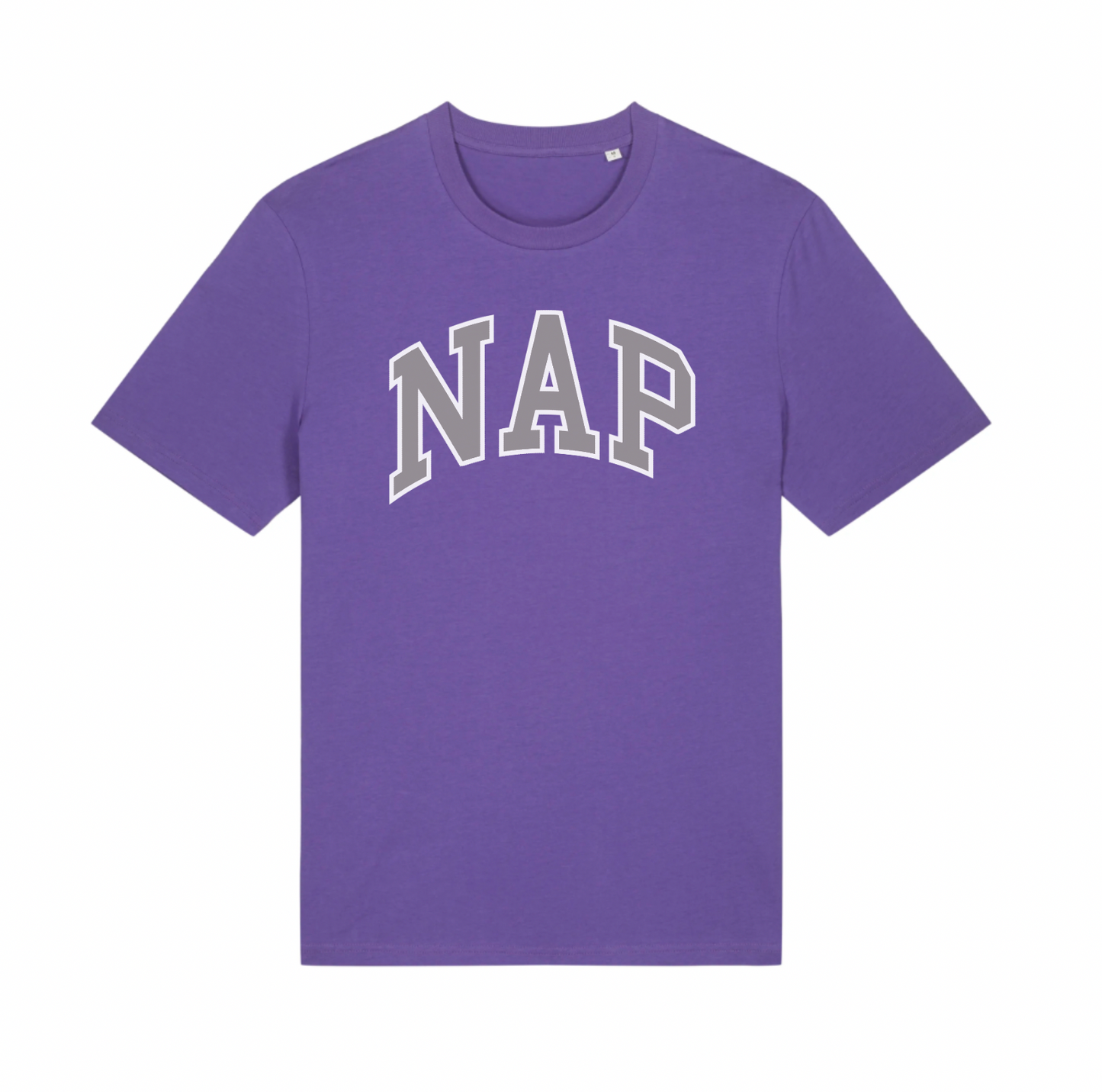 O.G. NAP TSHIRT | ORGANIC COTTON | UNISEX | MEDIUM FIT | PRINTED VARSITY LOGO