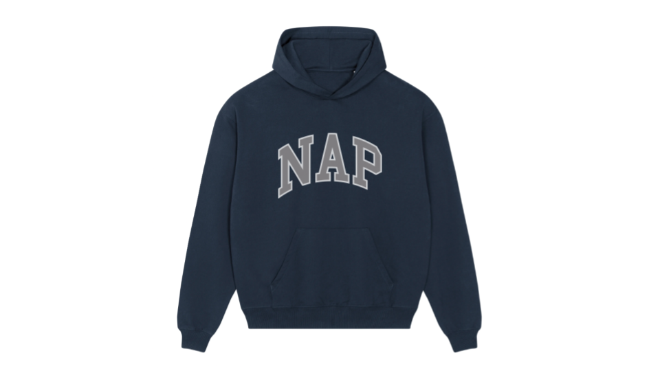 HEAVYWEIGHT O.G. NAP HOODIE | BAGGY FIT | ORGANIC COTTON  | EMBROIDERED LOGO | UNISEX