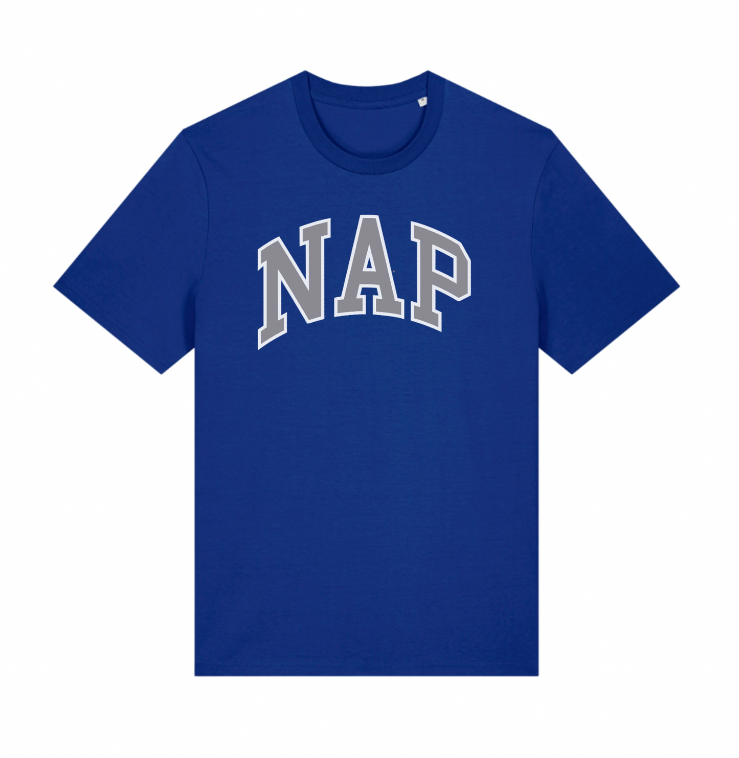 O.G. NAP TSHIRT | ORGANIC COTTON | UNISEX | MEDIUM FIT | PRINTED VARSITY LOGO