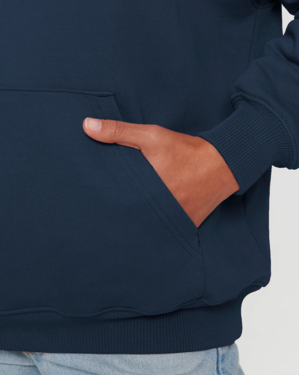 HEAVYWEIGHT 'GRIDIRON' NAP HOODIE | BAGGY FIT | ORGANIC COTTON  | PRINTED LOGO | UNISEX